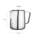 Leiteira Pitcher Latte Art em Aço Inox