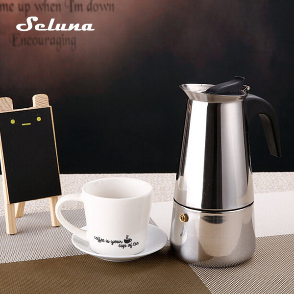 Cafeteira Italiana Moka Coffee Premium Inox
