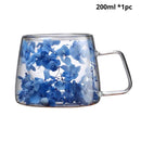 Caneca Cherry Artesanal em Vidro Duplo