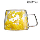 Caneca Cherry Artesanal em Vidro Duplo