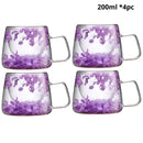 Caneca Cherry Artesanal em Vidro Duplo