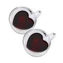 Kit Canecas Coração em Vidro Duplo - 80ml