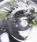 Caneca Pinheirinhos Artesanal em Vidro Duplo