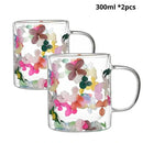 Caneca Summer Artesanal em Vidro Duplo