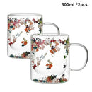 Caneca Summer Artesanal em Vidro Duplo