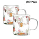 Caneca Summer Artesanal em Vidro Duplo