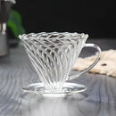 Kit Barista V60 Espiral com Porta-Filtro + Jarra em Vidro Borossilicato