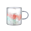 Caneca Brisa Artenasal em Vidro Duplo 350ml