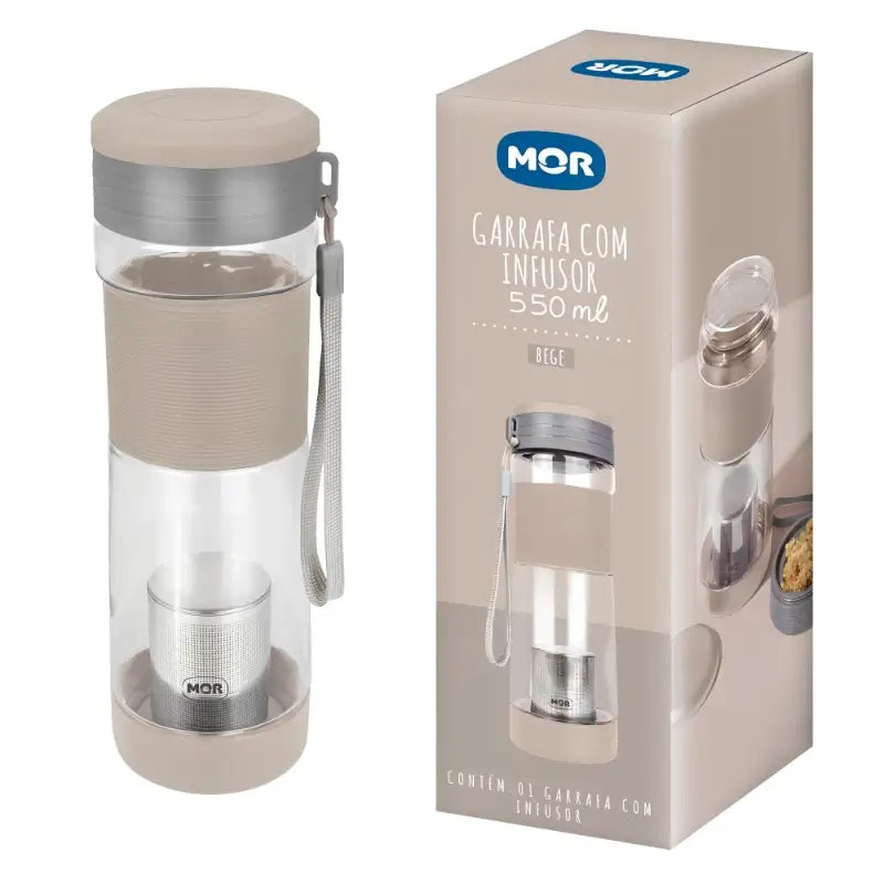 Garrafa com Infusor Para Chá - 550ml