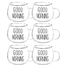 Caneca Good Morning em Vidro Borossilicato - 400ml