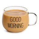 Caneca Good Morning em Vidro Borossilicato - 400ml