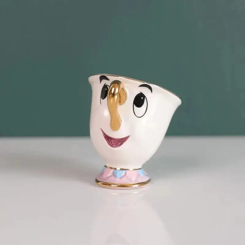 Porcelanas Zig e Madame Maldova - A Bela e A Fera