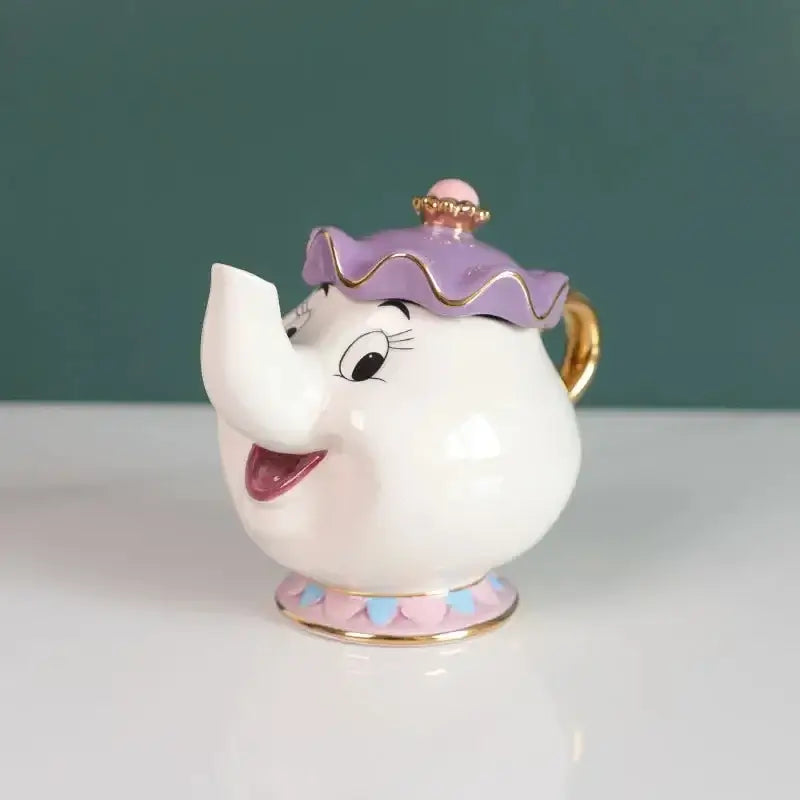 Porcelanas Zip e Madame Samovar - A Bela e A Fera