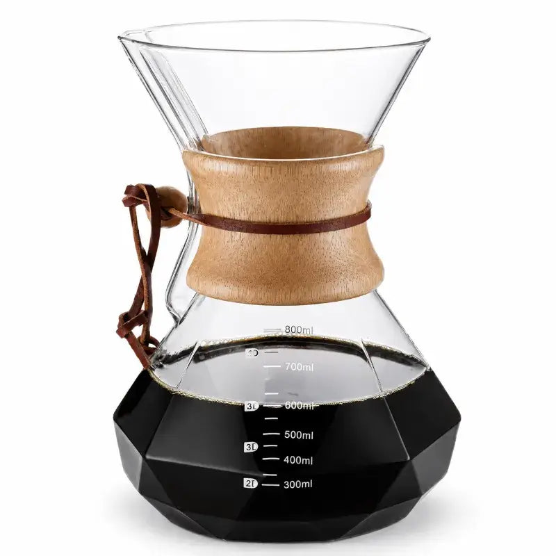 Cafeteira Diamond Estilo Chemex com Filtro Inox Permanente