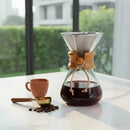 Cafeteira Estilo Chemex com Filtro Inox Permanente