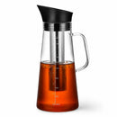 Cafeteira Cold Brew 1,2L em Vidro Borossilicato com Filtro de Aço Inox | Para Café e Chá Gelados de Extração Lenta