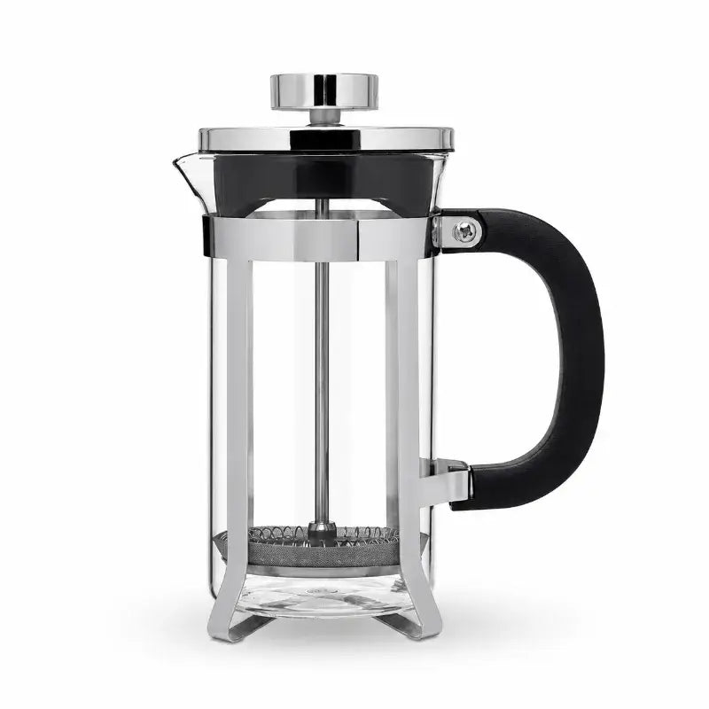 Cafeteira Prensa Francesa em Inox 600ml | Vidro Borosilicato - Design Clássico