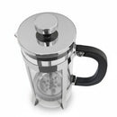 Cafeteira Prensa Francesa em Inox 600ml | Vidro Borosilicato - Design Clássico
