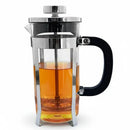 Cafeteira Prensa Francesa em Inox 600ml | Vidro Borosilicato - Design Clássico