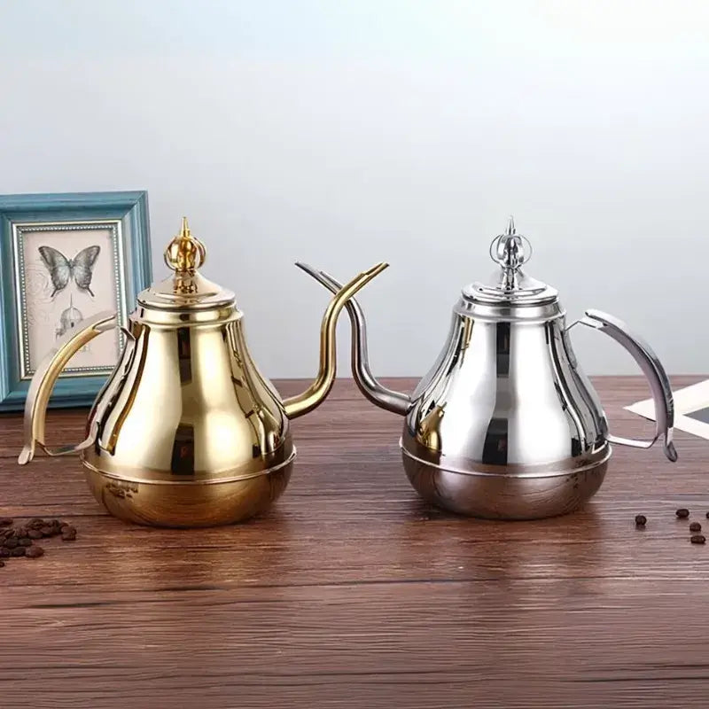 Chaleira Barista Royale com Infusor – Inox 304 para Café e Chá (1,2L ou 1,8L)