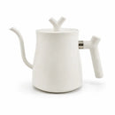 Chaleira Caffeine Gooseneck em Inox Escovado 1,5L – Bico Fino para Café e Chá
