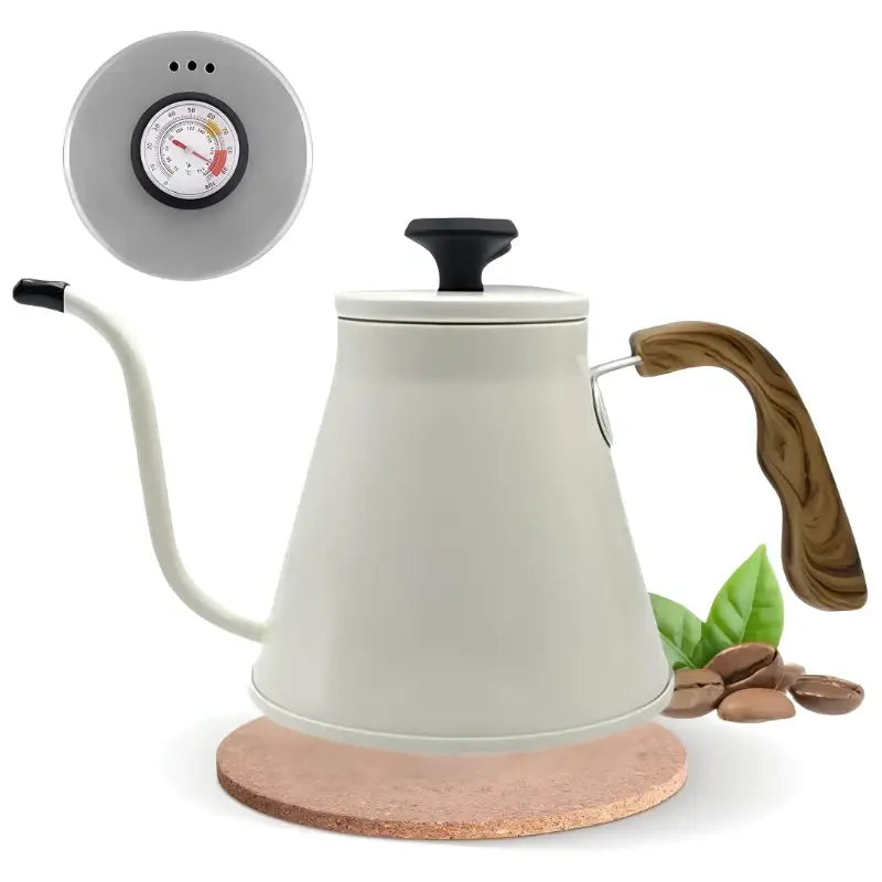 Chaleira Geisha Gooseneck com Termômetro