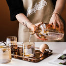 Conjunto Garrafa e Copos Le Caramel - 5 Peças