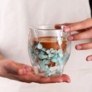 Copo Brisa Artesanal em Vidro Duplo