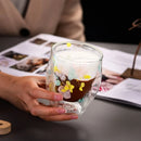 Copo Brisa Artesanal em Vidro Duplo