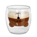 Copo Ursinho em Vidro Duplo Borossilicato – 250ml