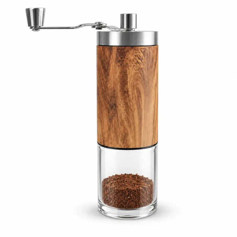 Moedor de Café Manual Portátil Wood