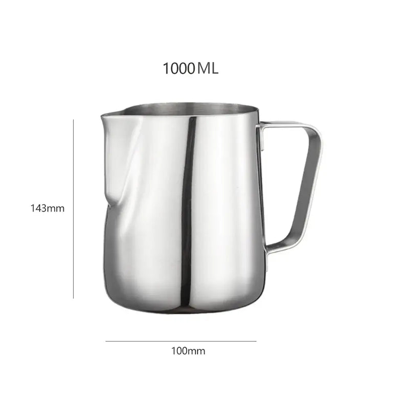 Leiteira Pitcher Latte Art em Aço Inox
