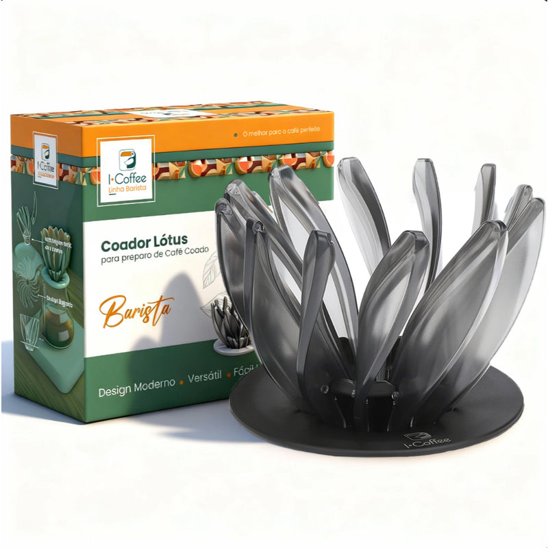 Porta Filtro Lótus V60 Para Café Coado - Tamanho 02