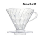 Porta Filtro V60 em Acrílico Transparente