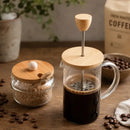 Cafeteira Prensa Francesa Bambuá | Vidro Borosilicato com Tampa de Bambu - 350ml ou 600ml