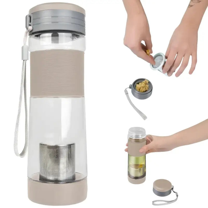 Garrafa com Infusor Para Chá - 550ml