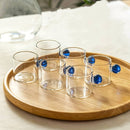 Xícaras Colors Feitas à Mão - Kit com 6 Unidades em Vidro Borosilicato