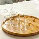 Xícaras Colors Feitas à Mão - Kit com 6 Unidades em Vidro Borosilicato