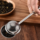 Infusor Para Chá Bolinha com Cabo Longo em Aço Inox