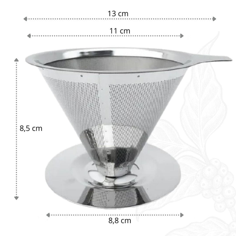 Filtro de Café Slim Ecológico em Inox