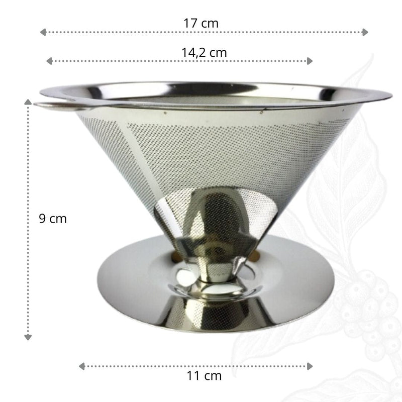 Filtro de Café Slim Ecológico em Inox