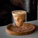 Copo Skull Com Vidro Duplo 3D