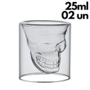 Copo Skull Com Vidro Duplo 3D