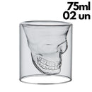 Copo Skull Com Vidro Duplo 3D