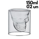 Copo Skull Com Vidro Duplo 3D