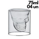 Copo Skull Com Vidro Duplo 3D