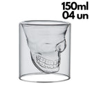 Copo Skull Com Vidro Duplo 3D