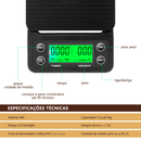Balança de Alta Precisão com Timer