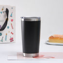 Copo Térmico com Tampa Para Cerveja e Café 590ml