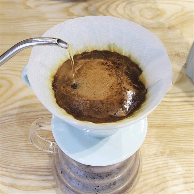 Filtro Branco para Hario V60 Tamanho 01 (1-2 xícaras)